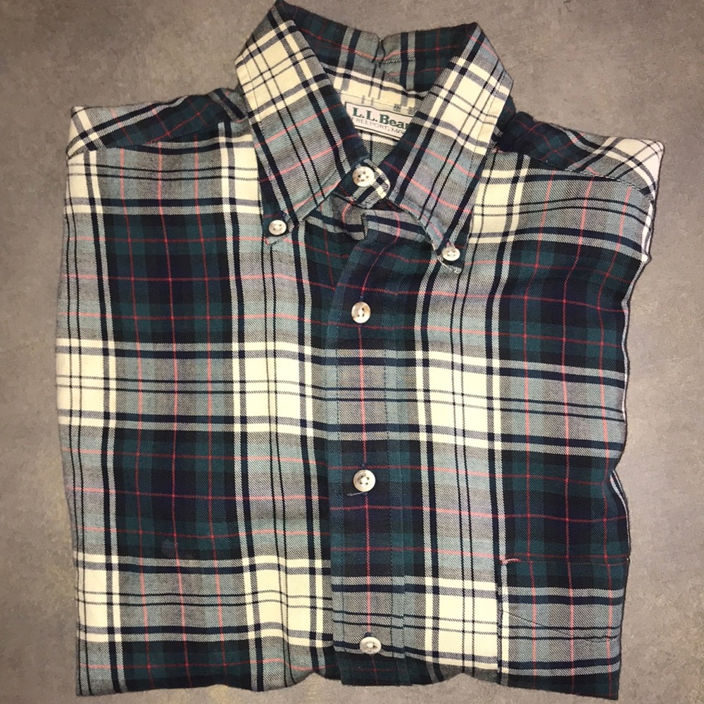 L.L. Bean button up shirt